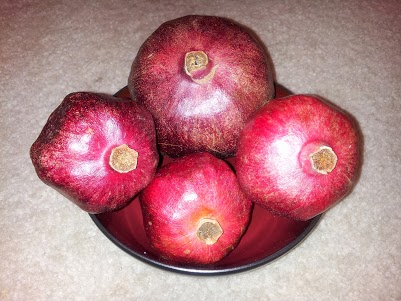 Pomegranates bowl